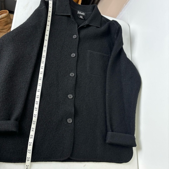 Rafaella Black Wool Sweater Jacket - Picture 3 of 5